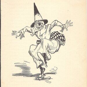 John R, Neill - 1915 The Scarecrow of OZ - Full Page Print #19